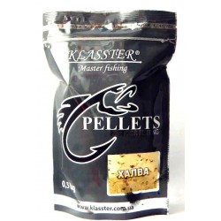 Пелети KLASSTER прикормочный гранула 4мм, 500г., халва