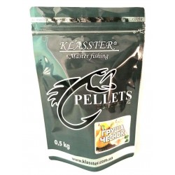 Пелети KLASSTER прикормочный гранула 4мм, 500г., груша-часник