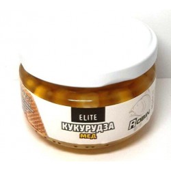 Рибальська наживка Кукурудза ELITE ROBIN скло 125г., мед