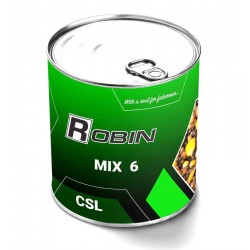 Наживка МІКС 6-ти зерен ROBIN ж/б 900мл., csl