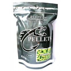 Пеллетс KLASSTER прикормочной, гранула 8мм, 500г., горох