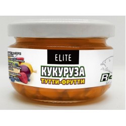 Рибальська наживка Кукурудза ELITE ROBIN скло 125г., тутті - фрутті