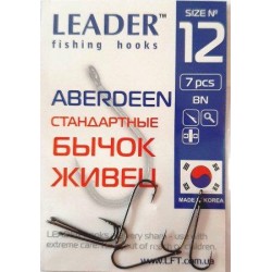 Гачки Leader ABERDEEN BN, № 0,8 (10шт.)