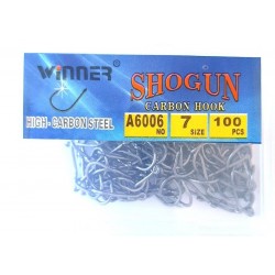 Гачки WINNER SHOGUN, 100 шт, розмір № 12