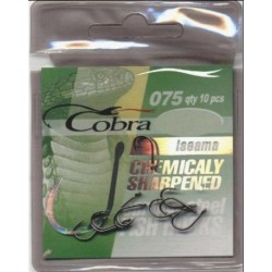 Гачки рибальські, Cobra Iseama, 10шт/уп, колір BN, розмір №5