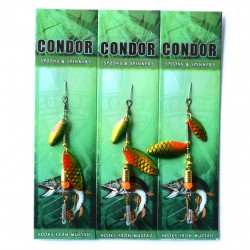 Блешня обертова, подвійна, Condor, 5104, вага 6г, колір № 405