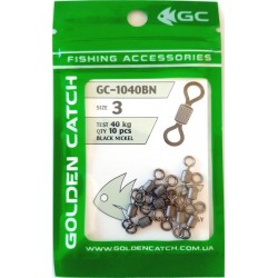 Вертлюг для снастей GC американка 1040BN (6-12 шт), розмір № 3