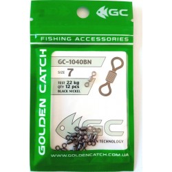 Вертлюг для снастей GC американка 1040BN (6-12 шт), розмір № 7