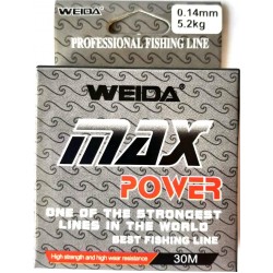 Лісочка для риболовлі Weida Max Power, 30м., діаметр 0,14мм