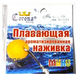 Пінопласт для риболовлі Корона, максі, (8-10мм), мікс