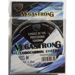 Волосінь Condor MegaStrong Fluorocarbon Coating 100м, діаметр 0,28мм