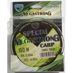 Волосінь Condor MegaStrong Special Carp CAMOU GREEN, 150м , діаметр 0,35мм