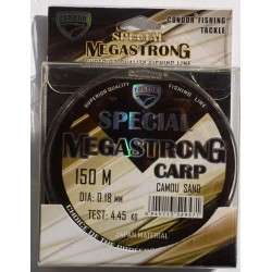Волосінь Condor MegaStrong Special Carp CAMOU SAND, 150м , діаметр 0,20мм