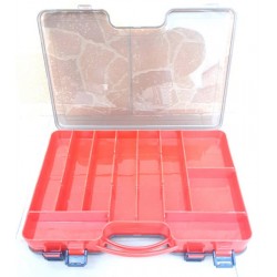 Коробка-кейс двостороння рибальська 29*20*5,5см.