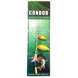 Блешня обертова подвійна Кондор, колір CB03, 6гр