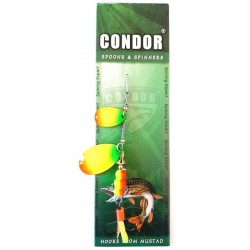 обертова подвійна блешня Condor, колір 187, 8гр