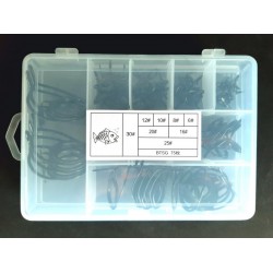 Набір кілець для вудилища BTSG, #30,12,10,8,6,20,16,25, 75шт