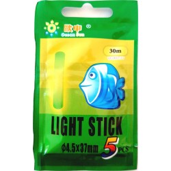 Світлячок для риболовлі Ocean Sun ST 4.5*37 мм, 5 шт