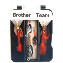 Набір блешень для лову хижака Brother Team BT/D3E3 зі змінними головками