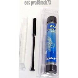 Рукав сітка ПВА EOS на трубі + плунжер 18мм/5м.