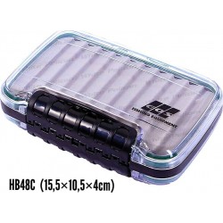 Рибальська коробка EOS HB48С двостороння для мушок 15,5/10,5/4см