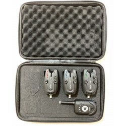 Набір електронних сигналізаторів клювання Big Fish, модель 522, 3шт + пейджер