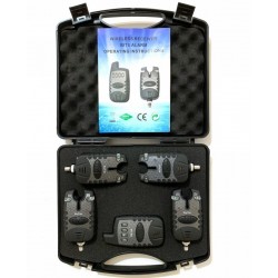 Набір електронних сигналізаторів покльовки Big Fish, модель 525, 4шт + пейджер