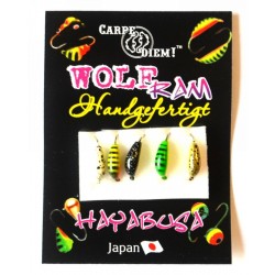 Мормишка Carpe Diem Ризький банан, вольфрамова, ( фарбування) - кр.№16 5шт 2,5 mm 0,4 g 025-025-2