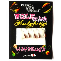 Мормишка Carpe Diem, вольфрамова, Крапля з вушком кр. № 18 5шт Cu 2,5 mm 0,2 g 016-025-1