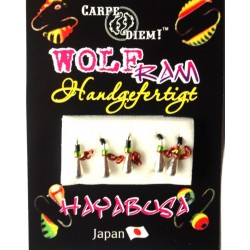 Мормишка вольфрамова Carpe Diem Крапля з вушком кр. № 18 5шт Silver ланцюжок 2,5 mm 0,2 g 016-025-1