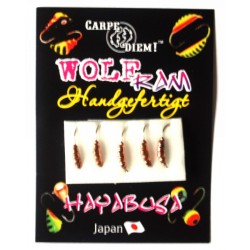 Мормишка вольфрамова Carpe Diem Личинка кр.№ 16 5шт Cu 0,2 g 011-020-1