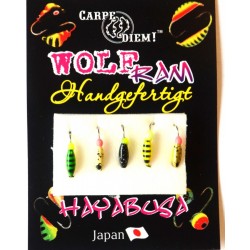 Мормишка вольфрамова Carpe Diem Оливка ( фарбування) - кр.№ 16 5шт 6,0* 2mm 0,2 g 036-026-2