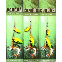 Блешня-вертушка подвійна Condor, колір C06, 6г