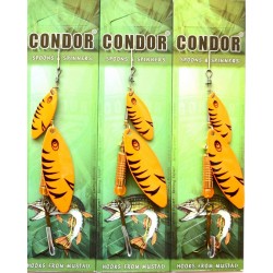 Обертова подвійна блешня Condor, колір C03, 10гр