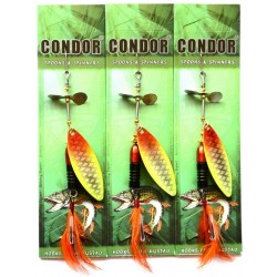 Блешня-вертушка Condor, колір H401, 15гр