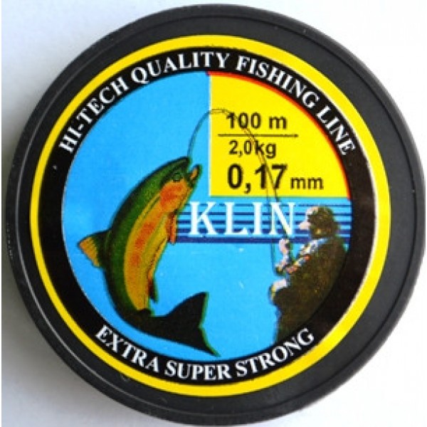 Волосінь Клинська, 100м, діаметр 0,17мм Волосінь Клинська, 100м, діаметр 0,17мм