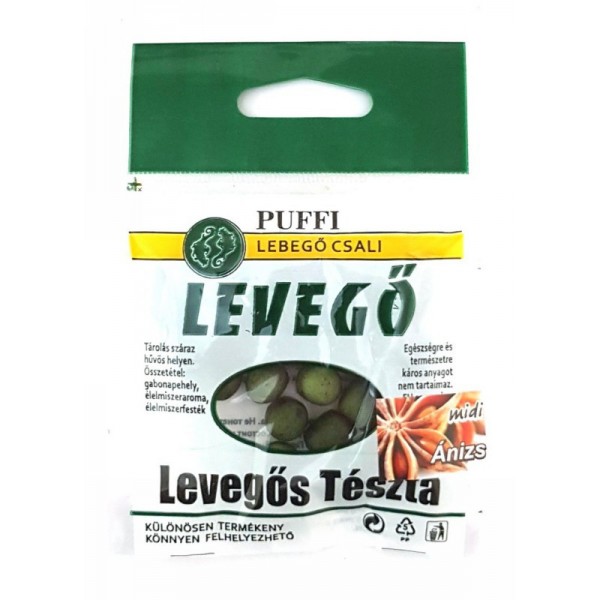Воздушное тесто для рыбалки PUFFI LEVEGO, миди, 5гр., анис