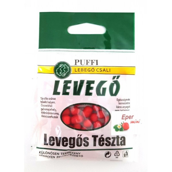 Тесто для рыбалки, воздушное PUFFI LEVEGO, мини, 5гр., клубника