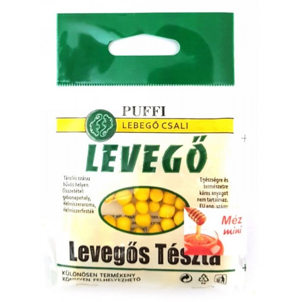 Тісто для риболовлі, повітряне PUFFI LEVEGO, міні, 5гр., мед Тісто для риболовлі, повітряне PUFFI LEVEGO, міні, 5гр., мед