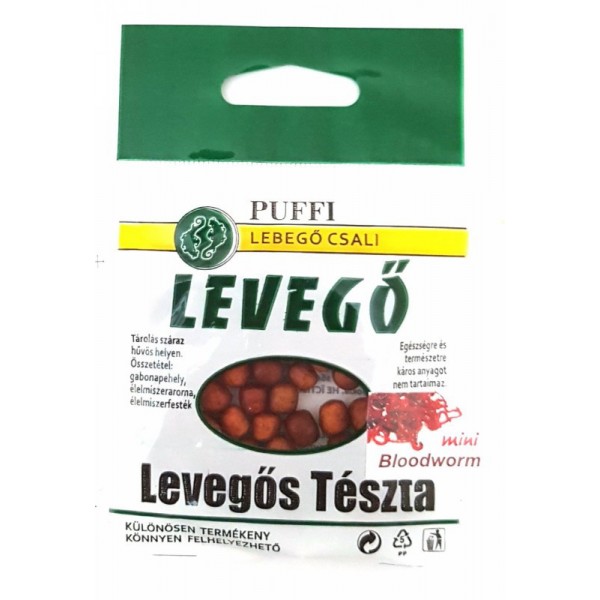 Тісто для риболовлі, повітряне PUFFI LEVEGO, міні, 5гр., мотиль
