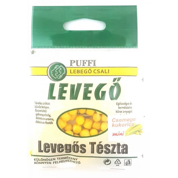 Тісто для риболовлі, повітряне PUFFI LEVEGO, міні, 5гр., кукурудза Тісто для риболовлі, повітряне PUFFI LEVEGO, міні, 5гр., кукурудза