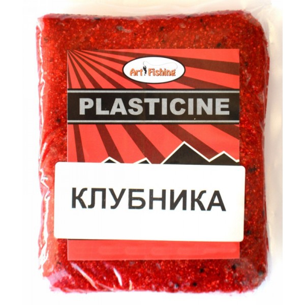 Пластилін для риболовлі Art Fishing, 500гр, полуниця