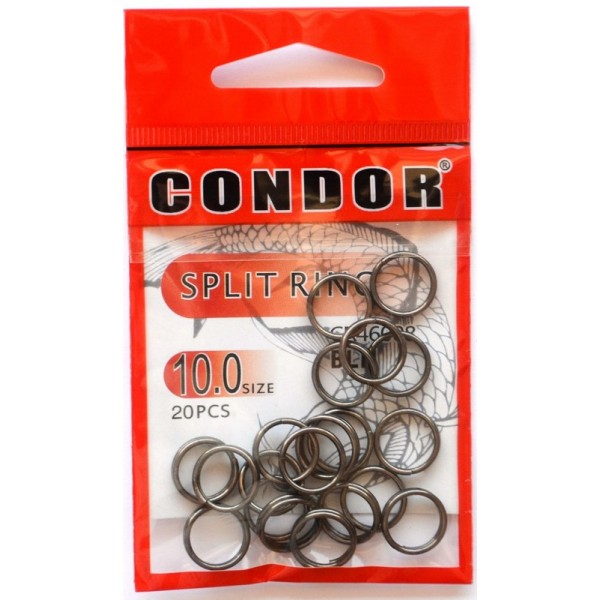 Заводні кільця Condor, 20 шт, розмір № 10