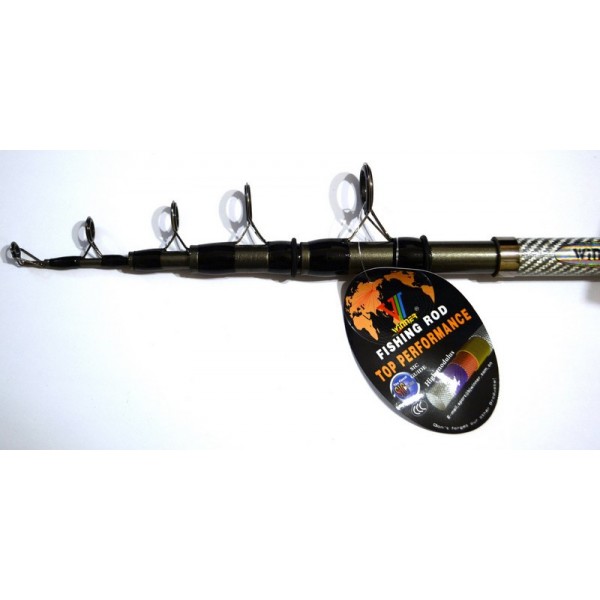 Спінінг Winner Navigators Telespin №0110010-B, тест 80-120г, довжина 2,4м