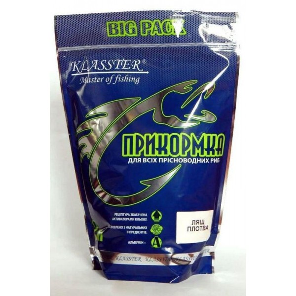 Прикормка для риболовлі KLASSTER PREMIUM, 2кг, лящ-плотва Прикормка для риболовлі KLASSTER PREMIUM, 2кг, лящ-плотва