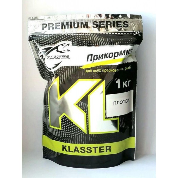 Рибальська підгодовування KLASSTER PREMIUM Короп, 1кг, плотва Рибальська підгодовування KLASSTER PREMIUM Короп, 1кг, плотва