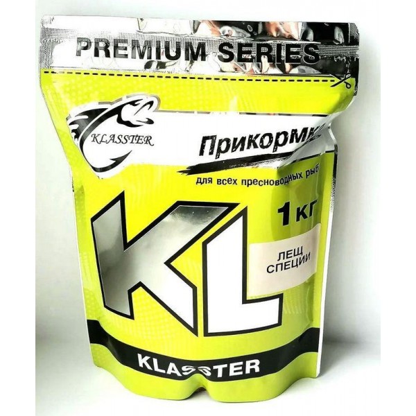 Прикормка для рыбалки KLASSTER PREMIUM Лещ, 1кг, лещ-специи