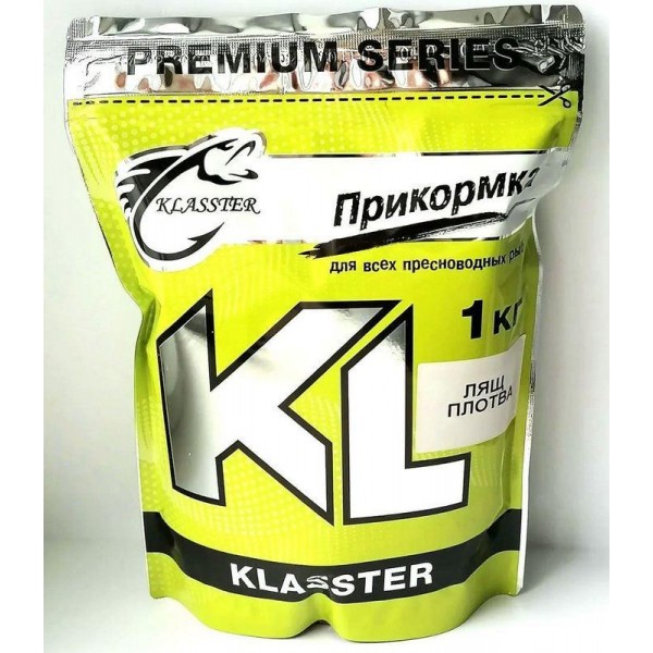 Прикормка для риболовлі KLASSTER PREMIUM Лящ, 1кг, лящ-плотва Прикормка для риболовлі KLASSTER PREMIUM Лящ, 1кг, лящ-плотва
