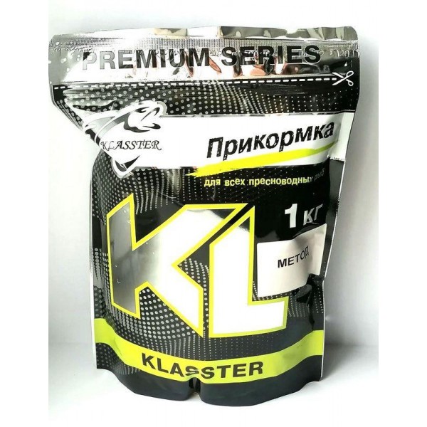 Рыболовная прикормка KLASSTER PREMIUM Метод, 1кг, метод