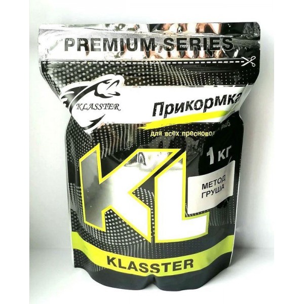 Рыболовная прикормка KLASSTER PREMIUM Метод, 1кг, метод-груша
